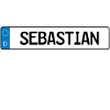 Sebastian Name Tag gave