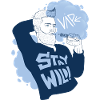 Vaperguy with wild lifestyle
