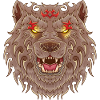WOLF TATOO