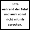 Genereller Warnhinweis. (black/white)