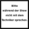 Warnhinweis: Techniker. (black/white)