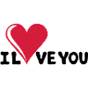 I LOVE YOU - Je t'aime - Saint-Valentin