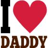 I love daddy