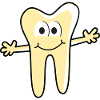 Dental office logo tooth