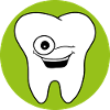 Dental office logo tooth