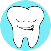 Dental office logo tooth