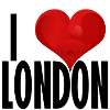 J'AIME LONDON noir