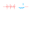 Heartbeat swimming swimmer