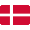 DENMARK FLAG round corner 400 dpi