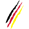 Scratches flag Germany - football, handball