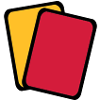 Red yellow card