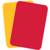 Red yellow card