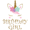 Birthday Girl Unicorn - Glitter veleno compleanno