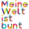 Meine Welt ist Bunt - Geschenkidee
