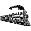 Locomotive / Locomotive 02_black white