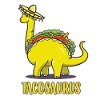 Taco Dino funny gift dinosaur