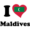 I love Maldives - Io amo Maldive