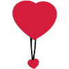Double heart (2c)