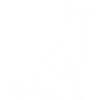 Chien Berger belge malinois stylisé