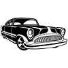 Lowrider / Oldtimer / Muscle Car 03_schwarz