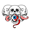 Tri-skull