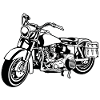 moto Chopper 10_schwarz blanc