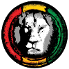 Reggae Lion in Rasta Style