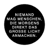 Niemand mag Menschen