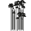 Cool barcode trees gift