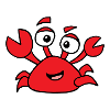 Crab with Glubschauen