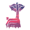 Dripping paint logo