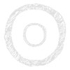 Les cercles blancs Minimal