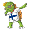 Finland Dabbing turtle