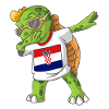 Croatia Dabbing turtle