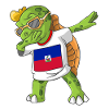 Haiti Dabbing turtle