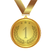 Goldmedaille der Sieger - Number 1