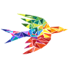 Mosaic falcon