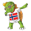 Norway Dabbing turtle