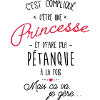 princesse et Pétanque