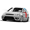 Fiesta 6 ST Skulldriver