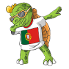 Portugal Dabbing turtle