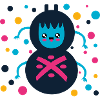 mignon araignée, cadeau, arachnide