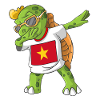 Vietnam Dabbing turtle