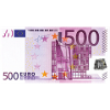 500 euros de billet