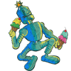 Enfants de glace Robot