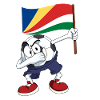 Seychelles Dabbing Football