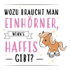 Wozu Einhörner Haflinger