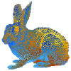 KANINCHEN MOSAIK night gold