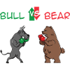 Bull vs. Orso, del mercato azionario, le scorte, idea regalo