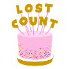 Lost Count Birthday Cake